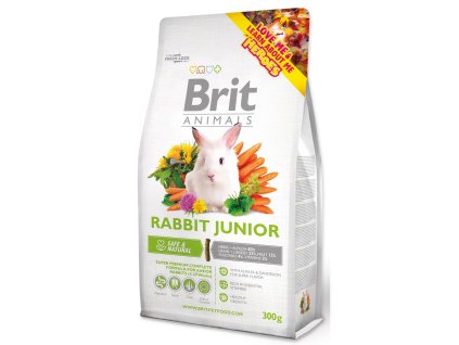 Brit Animals Junior Teljes értékű nyúleledel 300g