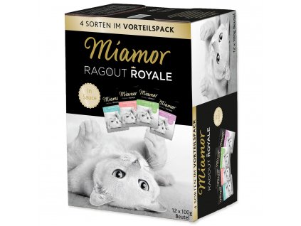 Kapsičky MIAMOR Ragout Royale ve šťávě multipack - KARTON (4ks) 1200 g