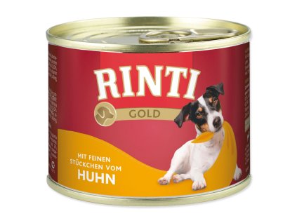 Canned food Rinti Gold Adult chicken 185g