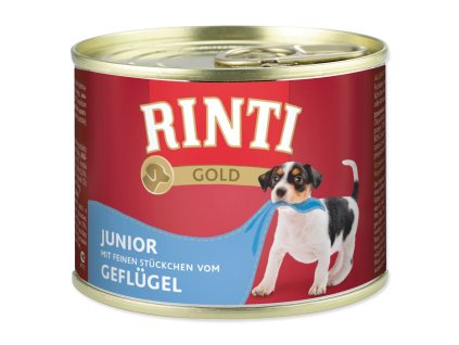 Konserwa Rinti Gold Junior drób 185g
