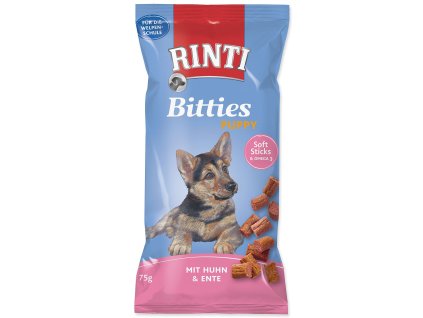 Rinti Bitties kiskutya csirke és kacsa finomságok 75g