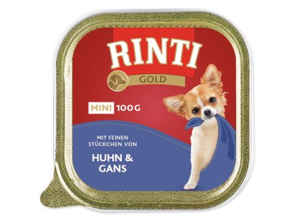 Rinti Gold Adult Mini Chicken and Goose 100g