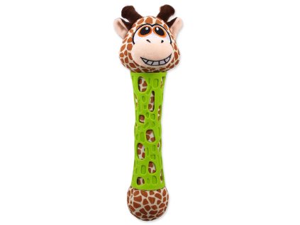 BeFun giraffe plush toy with TPR rubber for puppy 39cm