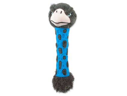 BeFun Ostrich Plush Toy with TPR Rubber for Puppy 38cm