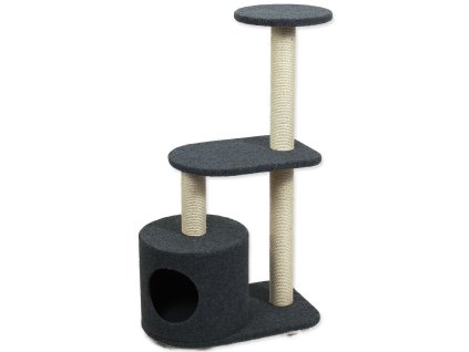 Magic Cat Renata resting place carpet gray 53x34x95cm