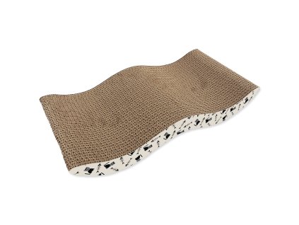 Magic Cat Wave 1 cardboard scratching post 43x22x4cm