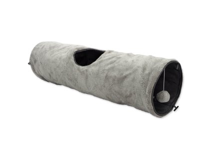 Tunnel Magic Cat plush rustling gray 90x24cm