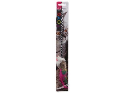 Toy Magic Cat rod with mouse and tail 30cm