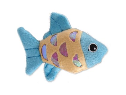 Toy Magic Cat fish plush with catnip mix 10cm