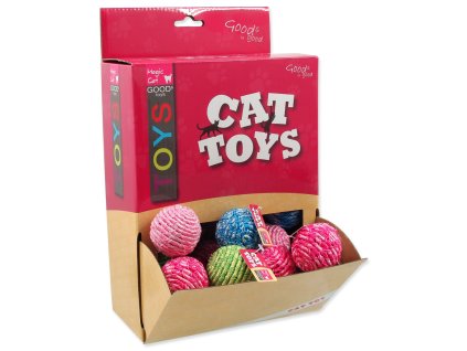 Hračka Magic Cat míček bavlna 4cm 45ks