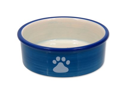 Miska Magic Cat keramická mačacia labka modrá 12,5x5cm