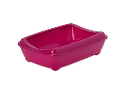 Magic Cat Economy toilet with rim red 42x31x13cm