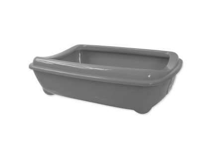 Magic Cat Economy toilet with rim, gray, 42x31x13cm