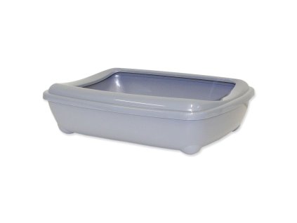 Magic Cat Economy toilet with rim, gray, 50x38x14cm