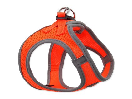 Harness Dog Fantasy Puppy XL orange 53-58cm