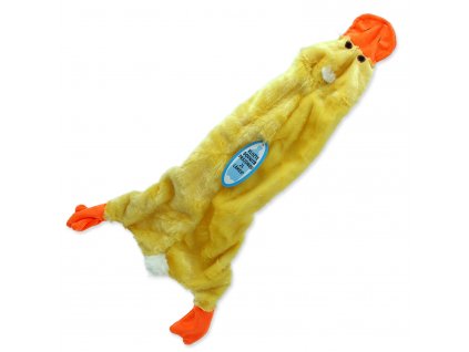 Hračka DOG FANTASY Skinneeez návlek na láhev kachna 60 cm