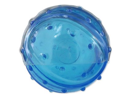 Dog Fantasy STRONG toy ball with bacon scent blue 7cm