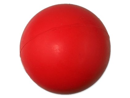 Hračka Dog Fantasy loptička tvrdá červená 7cm
