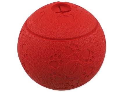 Dog Fantasy toy treat ball red 11cm