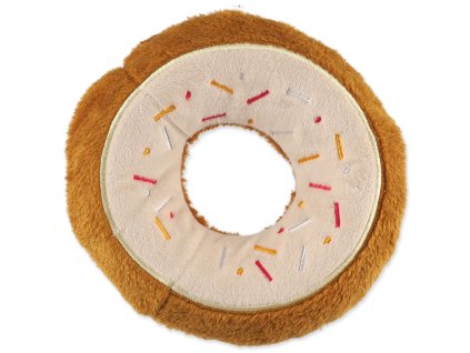 Spielzeug Hund Fantasy Donut weiß 19cm