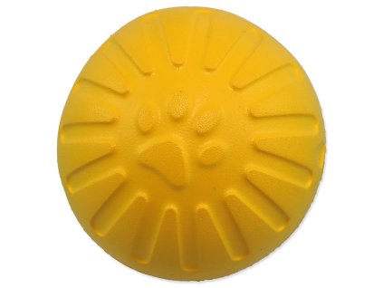 Dog Fantasy EVA Toy Ball Yellow 9cm
