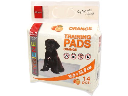 Dog Fantasy Orange Mat 55.8x55.8cm 14pcs