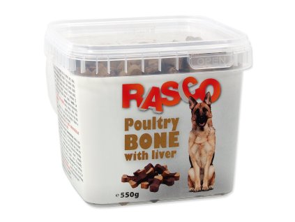 Rasco delicacy poultry bone with liver 2.5cm 550g