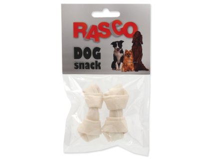Rasco delicacy buffalo knot white 6.25cm 2pcs
