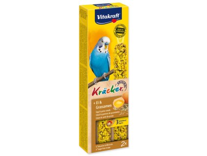 Tyčinky Vitakraft Kracker andulka, s vajcami 2ks