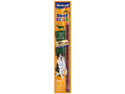 Vitakraft Beef Stick venison treat, stick 12g