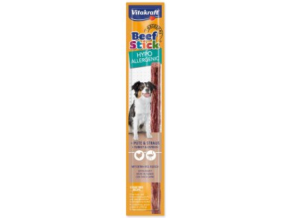 Pochúťka Vitakraft Beef Stick Hypoalergénna, tyčinka 12g