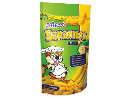 Pochúťka Dafiko Mlsoun banánové dropsy 75g