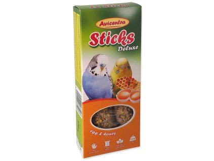 Avicentra Deluxe parakeet bar, with eggs and honey 2pcs