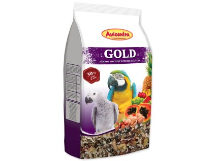 Avicentra Gold food for large parrots 850g