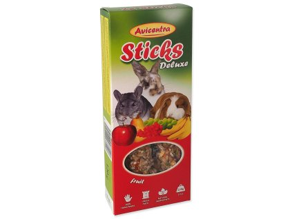 Avicentra Deluxe large rodent bar, with fruit 2pcs