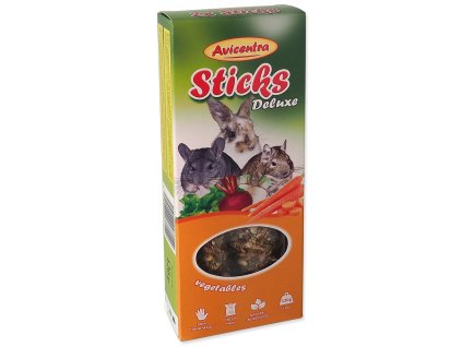 Avicentra Deluxe large rodent bar, with vegetables 2pcs