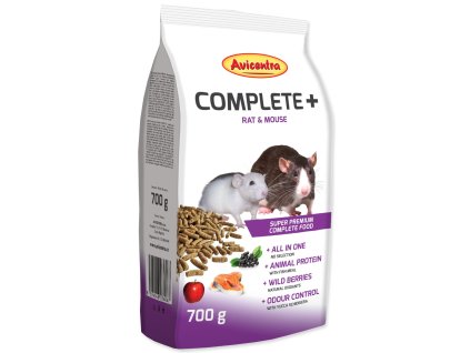 Feed Avicentra COMPLETE+ rat & mouse 700g