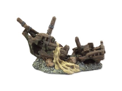Decoration Aqua Excellent Shipwreck 22x11.8x11.8cm