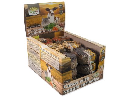 Nature Land treat cookie with sprinkles Display 50g 18pcs