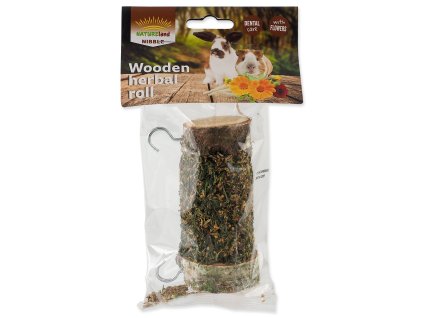Pochúťka Nature Land Nibble valec s bylinkami 120g
