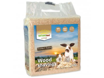 Hobliny NATURE LAND Litter 15L 0,9 kg