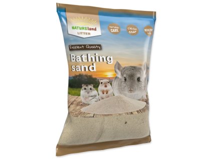 Nature Land piasek kąpielowy dla szynszyli 3,3kg