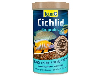 Feed Tetra Cichlid Granules 500ml