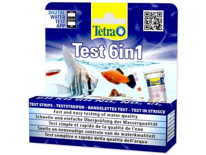 Tetra 6in1 teszt, 25db