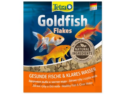 Tetra Goldfish flakes bag 12g