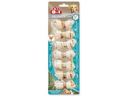 8in1 Delights Dental chewable bone XS 7pcs