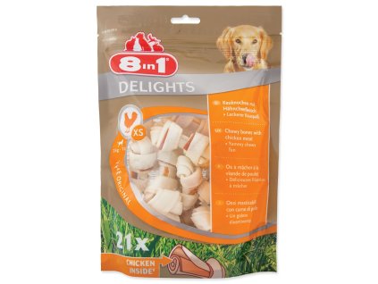 8in1 Delights chewable bone XS 21pcs