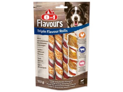 8in1 Triple Flavour chewy roll 3pcs