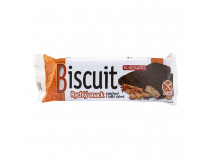 Biscuit Rychlý snack perníkový v kakaové polevě 24 g EXTRUDO