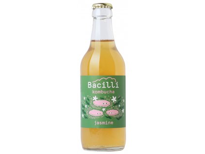 Bio kombucha Jasmín Bacilli 330 ml